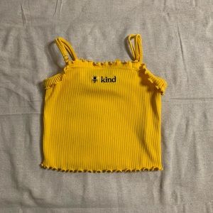 Forever 21 Bee Kind Crop Top